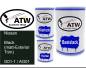 Preview: Nissan, Black (matt-Exterior Trim), G01-1 / AG01: 500ml Lackdose + 500ml Klarlack + 250ml Härter - Set, von ATW Autoteile West.